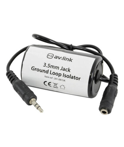 AVLINK GROUND LOOP ISOLATOR 3.5mm Jack - 3.5mm Socket
