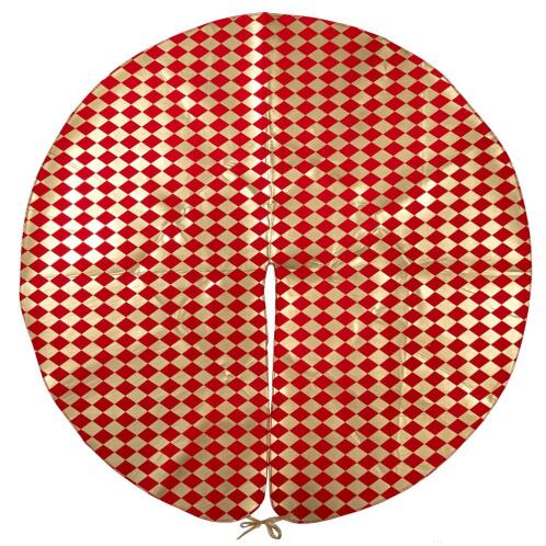 ΠΟΔΙΑ ΔΕΝΤΡΟΥ ARLECCHINO 120cm ΚΟΚΚΙΝΟ-ΧΡΥΣΟ