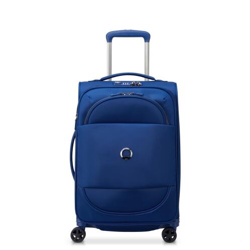 Delsey Βαλίτσα καμπίνας επεκτεινόμενη 55x35x25cm σειρά Montrouge Blue