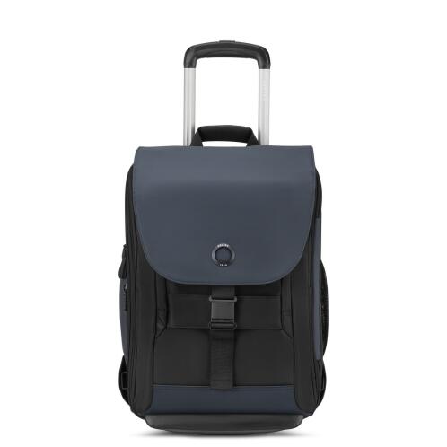 Delsey Σακίδιο πλάτης trolley 2 ρόδες για Laptop 15.6' Securflap Black