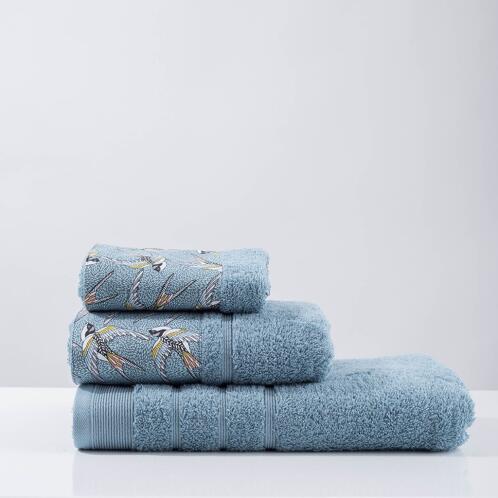White Fabric Σετ Πετσέτες Swallow Aqua