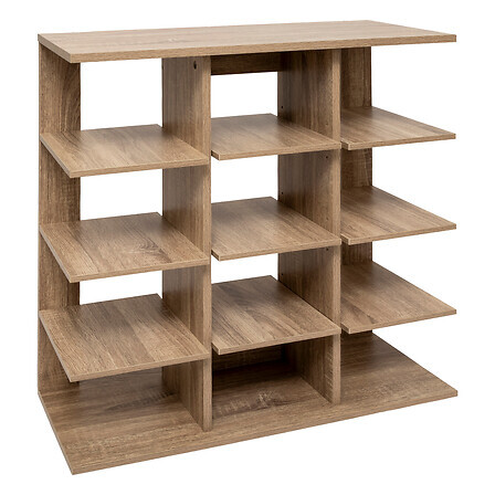 Ξύλινη Παπουτσοθήκη 3 Επιπέδων για 12 Ζευγάρια 74,5 x 32 x 78,5 cm 203105 5Five Simply Smart