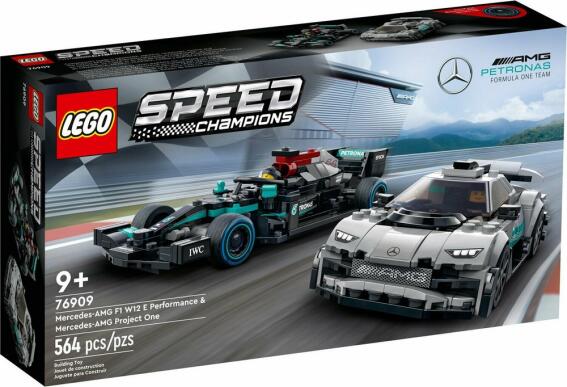 LEGO® 76909 MERCEDES-AMG F1 W12 E PERFORMANCE & MERCEDES-AMG PROJECT ONE
