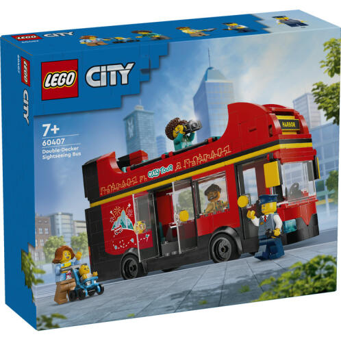 LEGO® Red Double-Decker Sightseeing Bus (60407)