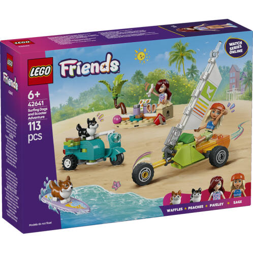 LEGO® Surfing Dogs And Scooter Adventure (42641)