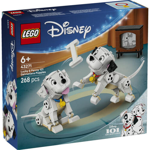 LEGO® Lucky & Penny 101 Dalmatians Puppies (43271)