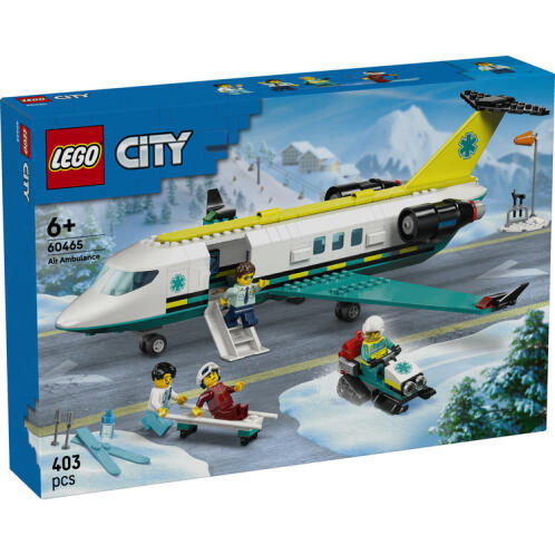 LEGO® Emergency Air Ambulance Airplane (60465)