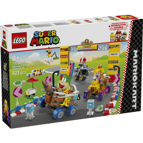LEGO® Mario Kart™ – Baby Peach & Grand Prix Se (72036)