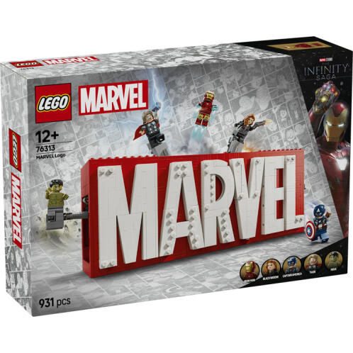 LEGO® Marvel Logo & Minifigures (76313)