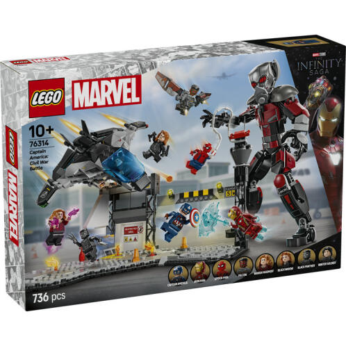 LEGO® Captain America: Civil War Action Battle (76314)