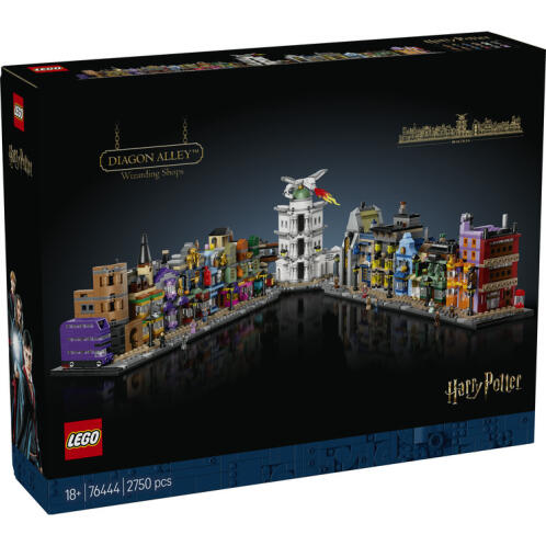 LEGO® Diagon Alley™ Wizarding Shops (76444)