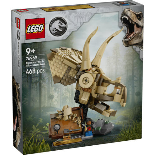 LEGO® Dinosaur Fossils: Triceratops Skull (76969)