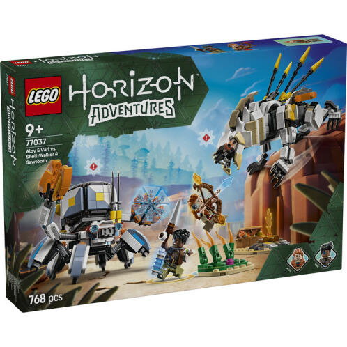 LEGO® Aloy & Varl Vs. Shell-Walker & Sawtooth (77037)