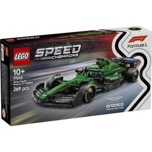 LEGO® Aston Martin Aramco F1® Amr24 Race Car (77245)
