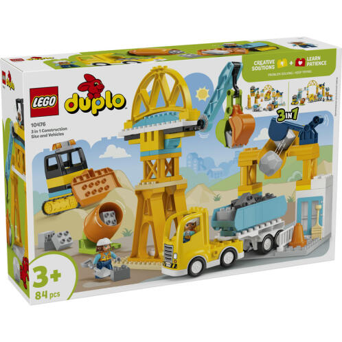 LEGO® 3 In 1 Construction Site And Vehicles (10476)