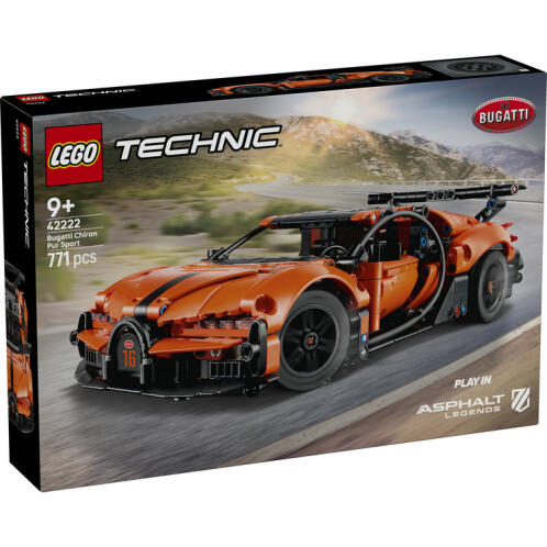 LEGO® Bugatti Chiron Pur Sport Hypercar (42222)