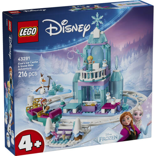 LEGO® Elsa's Ice Castle & Snow Ride Adventure (43281)