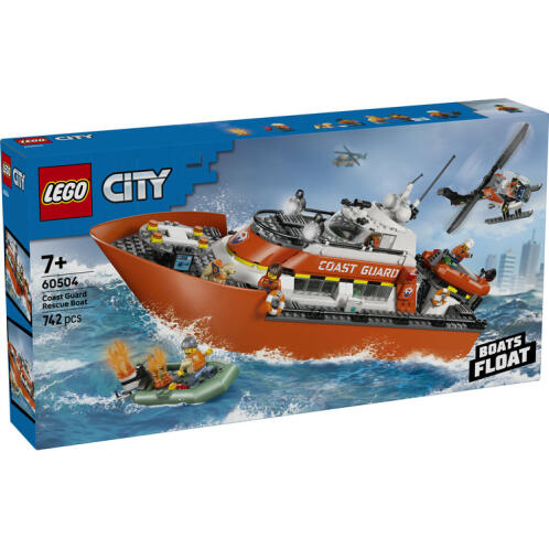 LEGO® Coast Guard Rescue Boat & Helicopter (60504)