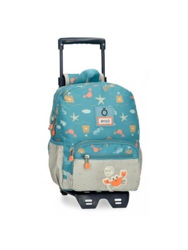 Enso Σακίδιο πλάτης με  trolley Mr Crab Blue