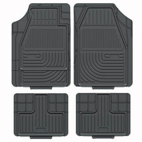 Auto Gs Smart Fit Πατάκια Αυτοκινήτου 4 Τεμάχια Μαύρα