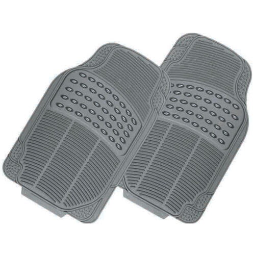 Auto Gs Sport Fidelity Πατάκια Αυτοκινήτου Σετ 2 Τεμάχια Γκρι