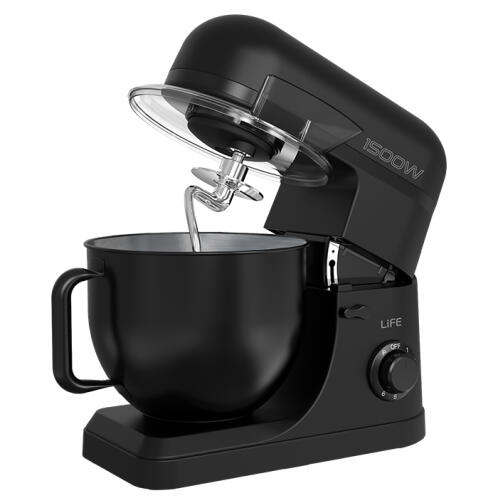 Life Κουζινομηχανή με Κάδο Μίξης 7L 1500W Fine Dining Μαύρο