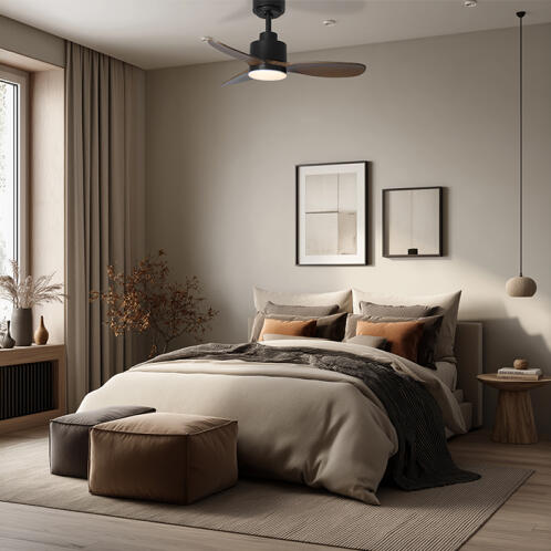 Life Solano Nature Aνεμιστήρας Οροφής DC Ø36” με LED Φωτιστικό και Τηλεχειριστήριο 33W