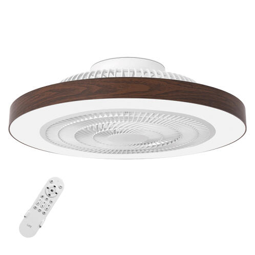 LiFE Ανεμιστήρας οροφής DC 19”  με LED φωτιστικό και τηλεχειριστήριο, 20W LIFE FENG