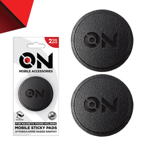 Οn Mobile Accessories Αυτοκόλλητοι Ανταλλακτικοί Μαγνήτες  Για Μαγνητική Βάση Κινητού Αυτοκινήτου