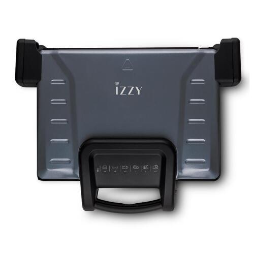 Izzy Τοστιέρα Γκριλιέρα για 4 Τοστ 2100W Greek Grill 222934 Γκρι