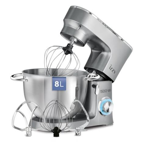 Izzy Κουζινομηχανή 1500W IZ-1503 8L Γκρι