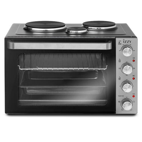 Izzy Μίνι Φούρνος με 3 Εστίες 48Lt IZ-8008
