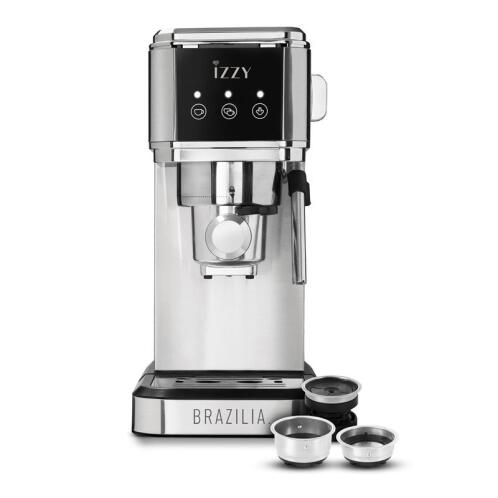 Izzy Μηχανή Epsresso Ημιαυτόματη Brazilia ΙΖ-6015 Inox