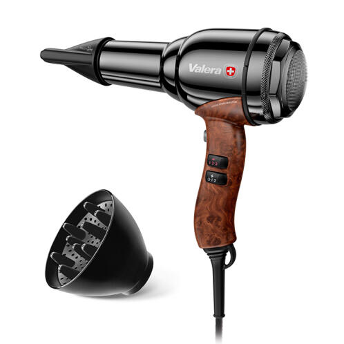 Valera Επαγγελματικό Πιστολάκι Μαλλιών AC με Φυσούνα 2100W Steel Master Black