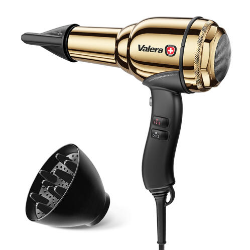 Valera Steel-Master Ionic Επαγγελματικό Πιστολάκι Μαλλιών με Φυσούνα 2100W Light Gold
