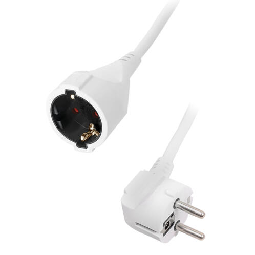 SONORA Προέκταση καλωδίου σούκο 5 μέτρα ( 3 x 2.5mm²) σε λευκό χρώμα SONORA EC5W125