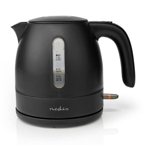 Nedis Βραστήρας 1.0L 2150W KAWK300EBK Μαύρο Ματ