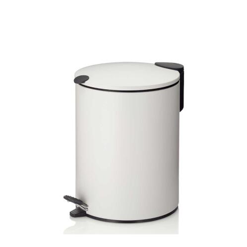 Kela Δοχείο απορριμμάτων 5lt λευκό σειρά Mats