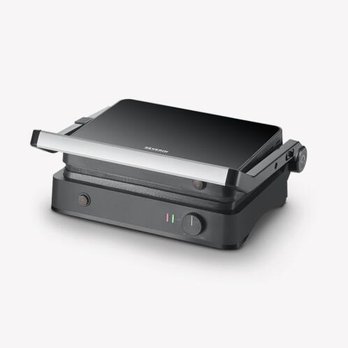 Severin Γκριλιέρα με Αποσπώμενες Πλάκες Ανοξείδωτο Ματ 1800W
