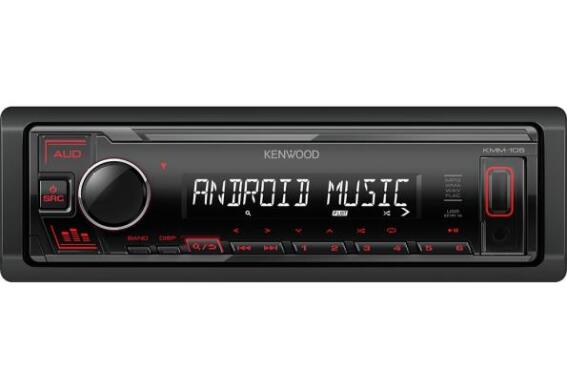 Kenwood Ηχοσύστημα Αυτοκινήτου Universal 1DIN USB AUX KMM105RY