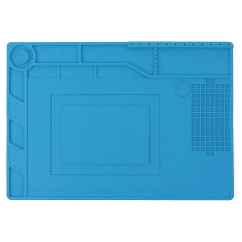 PCWork Επιφάνεια εργασίας από σιλικόνη με μαγνήτες και υψηλή αντοχή στη θερμότητα, 390x270mm. PCWork PCW10B