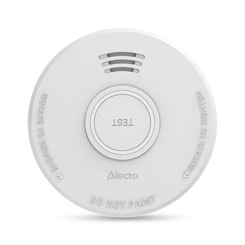 ALECTO Φωτοηλεκτρικός ανιχνευτής καπνού με σειρήνα 85dB και ειδοποίηση χαμηλής μπαταρίας. ALECTO SD110