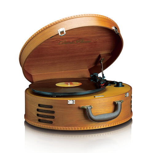 LENCO Πικάπ σε ρετρό σχεδιασμό με ενσωματωμένα ηχεία 4W και pc encoding. LENCO CLASSIC PHONO TT-34