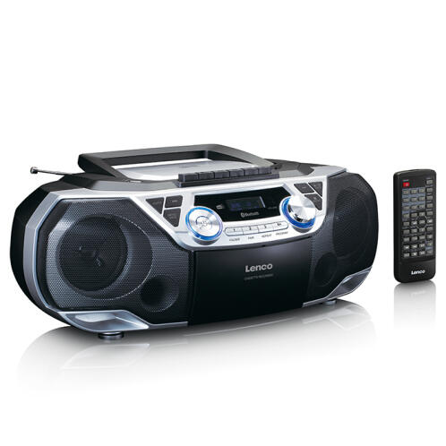 LENCO Φορητό ραδιόφωνο DAB+/FM με Bluetooth, CD, κασέτα και USB. LENCO SCD-720SI