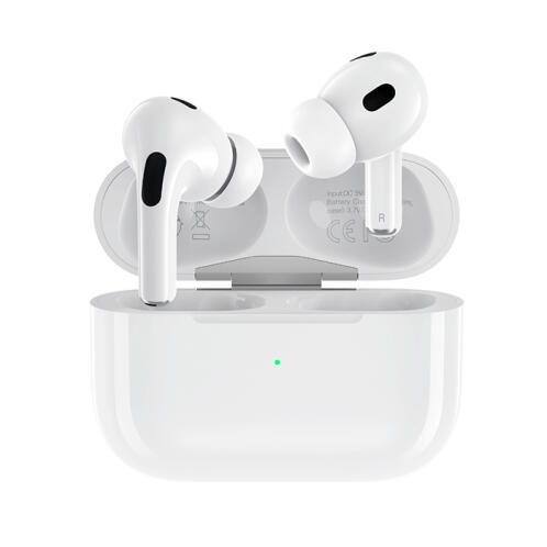 XO Ακουστικά Handsfree Bluetooth 5ης Γενιάς με Θήκη Ασύρματης Φόρτισης και Noise Cancellation XO EV53 Λευκά