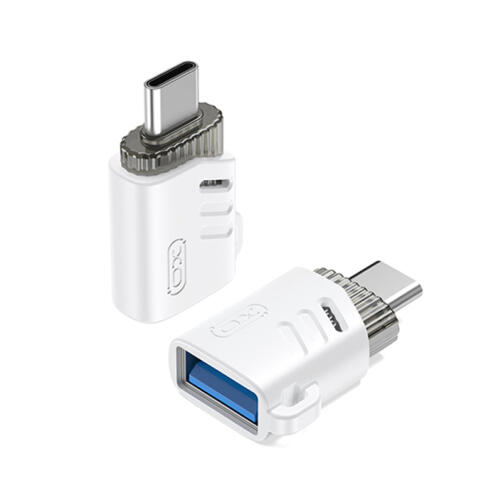 XO Αντάπτορας USB High-Speed type-C αρσ. - USB-Α θηλ., σε λευκό χρώμα XO NB256B