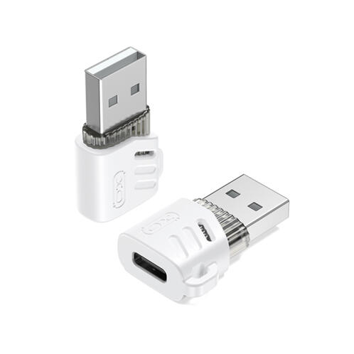 XO Αντάπτορας USB High-Speed type-C θηλ. - USB-Α αρσ., σε λευκό χρώμα XO NB256D