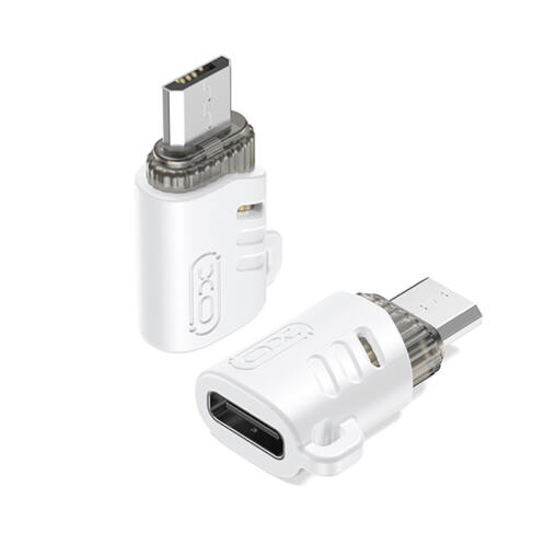 XO Αντάπτορας USB High-Speed type-C θηλ. - Micro USB αρσ., σε λευκό χρώμα XO NB256H