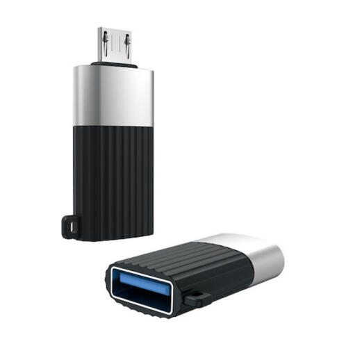 XO Αντάπτορας USB High-Speed Α αρσ. - Micro USB αρσ., σε μαύρο χρώμα XO NB149-G