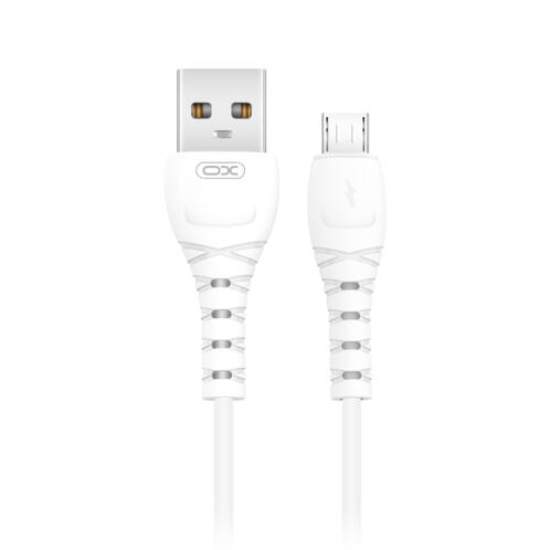 XO Καλώδιο USB High-Speed Α αρσ. - Micro USB αρσ., 1.00m σε λευκό χρώμα XO NB-Q165